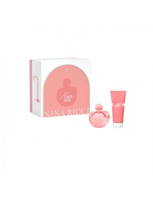 Coffret cadeaux femme Nina Ricci Coffret Nina Rose – Eau de toilette 80ml et lotion corporelle – Collection 2021 pas cher  BA...