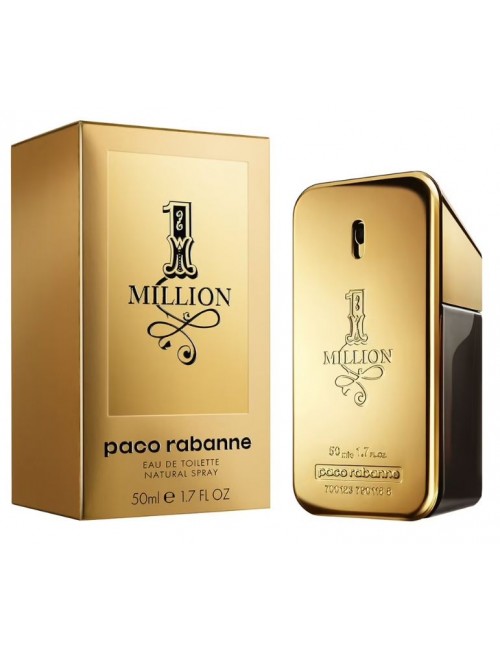 Parfum Homme Paco Rabanne Eau De Toilette 50 ml - One Million pas cher  BA eShop
