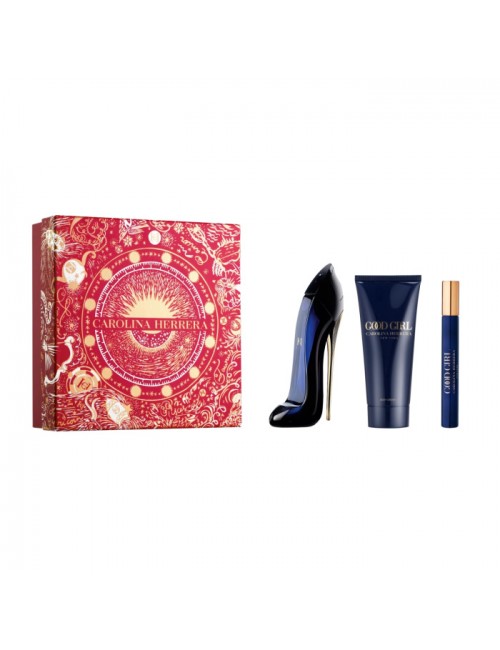 Coffret cadeaux femme CAROLINA HERRERA Coffret Good Girl – Eau de parfum – Body lotion – Eau de parfum miniature – Noël 2023 ...