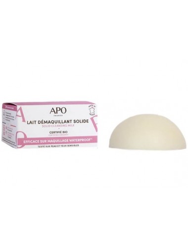 Démaquillant solide Apo France Lot de 2 laits démaquillants solides pas cher  BA eShop
