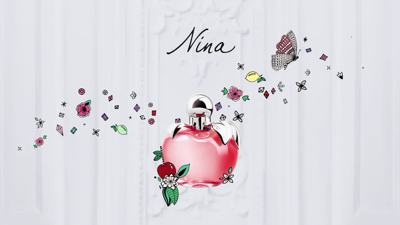 Nina Ricci parfum et coffret, belle de Nina et Nina Rouge